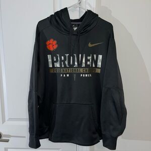 Nike Clemson Tigers 2016 National Championship Hooded Hoodie “Proven” Sweatshirt